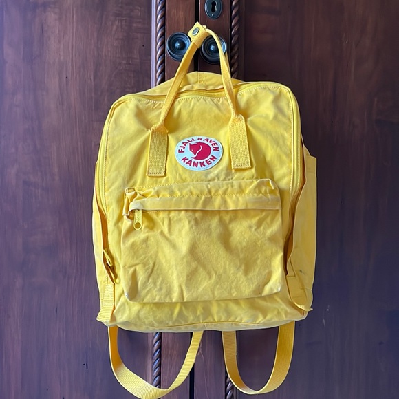 Fjallraven Bags Fjallraven Kanken Gold Backpack In Good Used